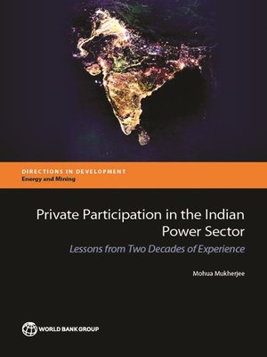 cover image of Private Participation in the Indian Power Sector